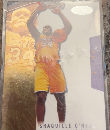 1995 Skybox Shaquille O'Neal #34 — front