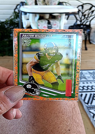 2025 Panini Score A Treat Halloween Payton Wilson — back