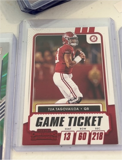 2021 Panini Contenders Draft Picks #25 Tua Tagovailoa — front