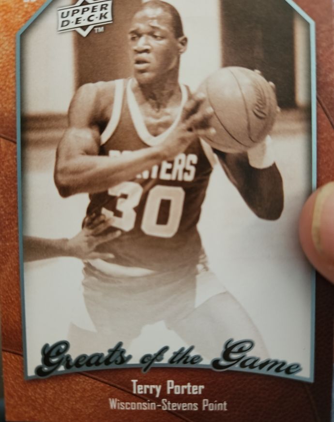 2009-10 Upper Deck Greats of the Game Terry Porter — front