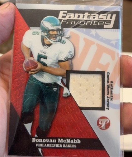 2004 Topps Pristine Fantasy Favorites #FF-DM Donovan McNabb — front