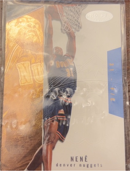 2003-04 Upper Deck Hoops Hot Prospects #31 Nenê — front