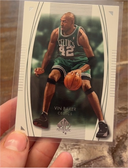 2003-04 SP Authentic #5 Vin Baker — front