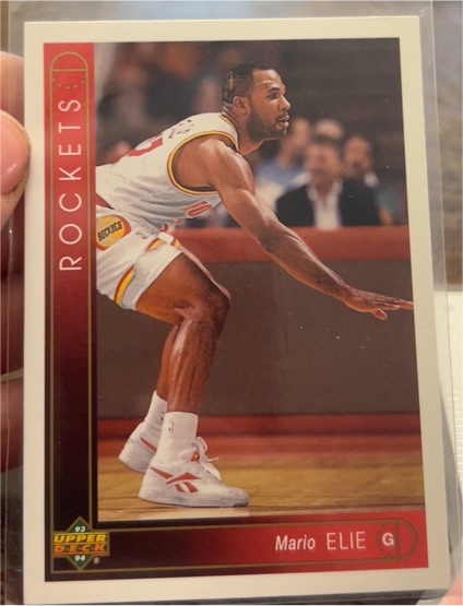1993-94 Upper Deck #386 Mario Elie — front