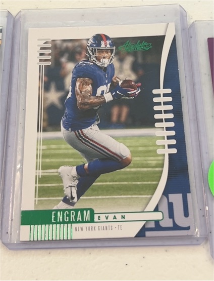 2019 Panini Absolute Football #63 Evan Engram — front