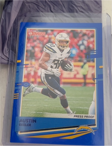 2020 Donruss #134 Austin Ekeler — front