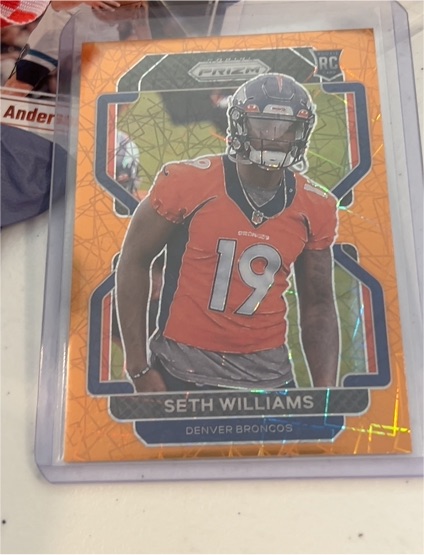 2021 Panini Prizm #412 Seth Williams — front