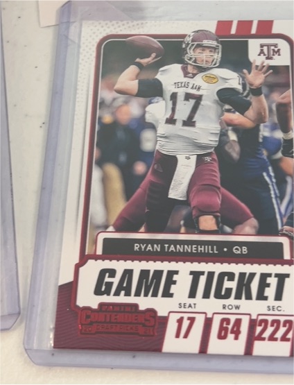 2021 Panini Contenders Draft Picks #16 Ryan Tannehill — front