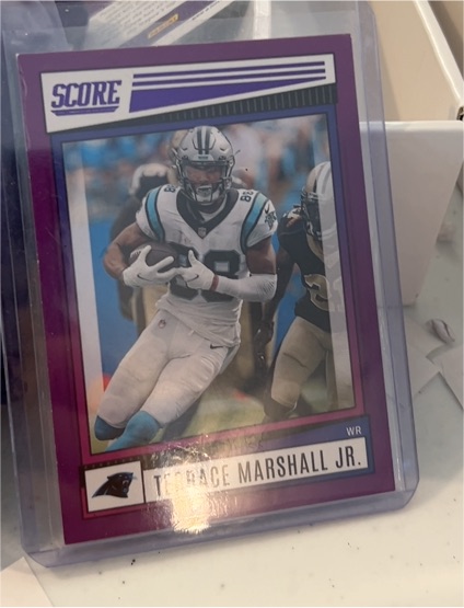 2022 Panini Score #47 Terrace Marshall Jr. — front