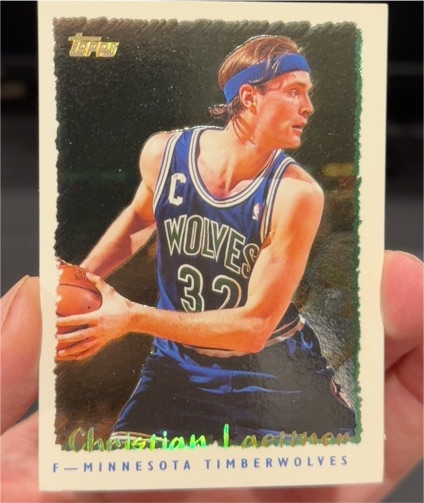 1994-95 Topps #65 Christian Laettner — front