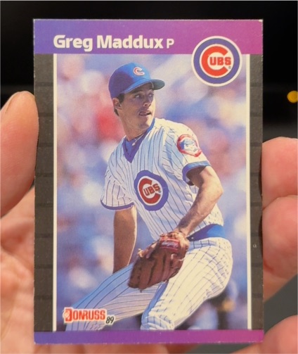 1989 Donruss #373 Greg Maddux — front