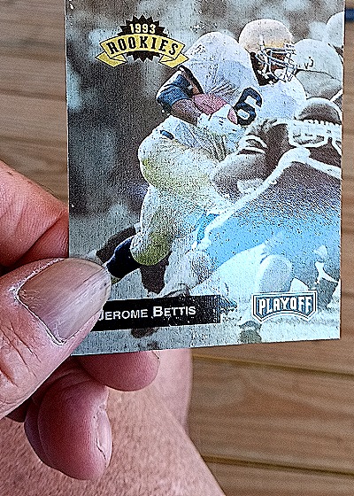 1993 Playoff #294 Jerome Bettis Rookie Card — front