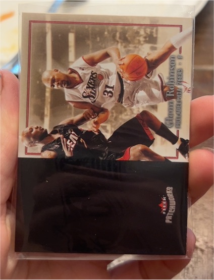 2003-04 Fleer Patchworks #64 Glenn Robinson — front