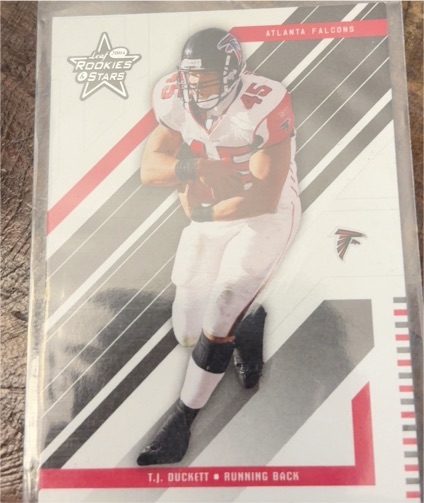 2004 Leaf Rookies & Stars #6 T.J. Duckett — front