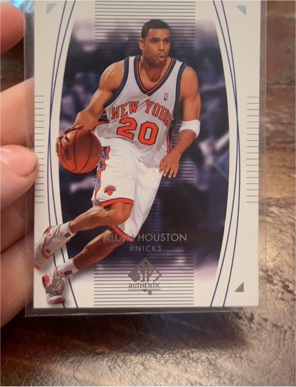 2003-04 Upper Deck SP Authentic #57 Allan Houston — front
