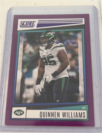 2022 Score #297 Quinnen Williams — front