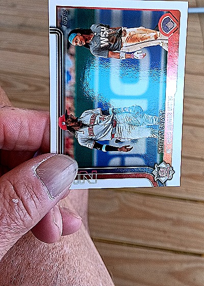2025 Topps Series 2 #639 Elly De La Cruz & CJ Abrams — front