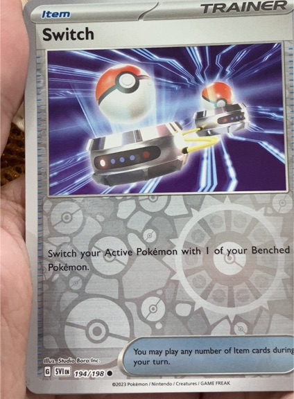 2023 Pokémon Scarlet & Violet #194 Switch — front