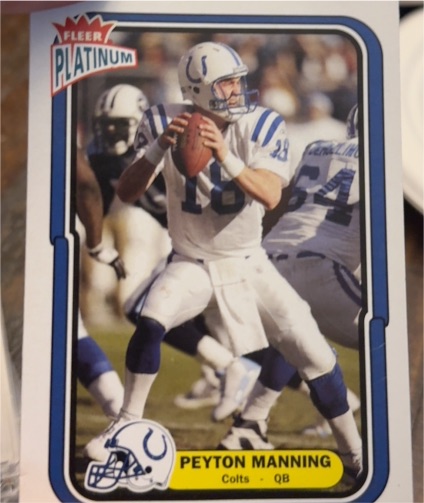 2004 Fleer Platinum #105 Peyton Manning — front