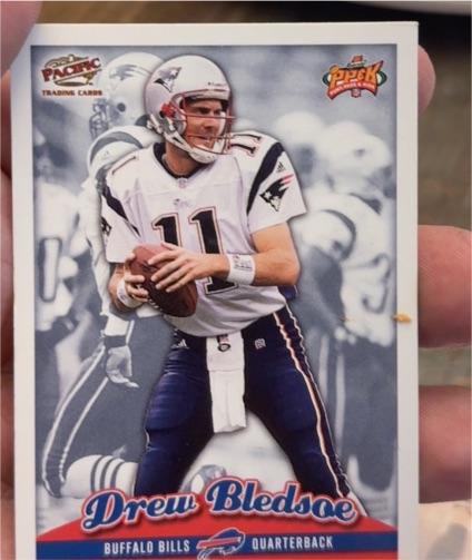 2002 Pacific PP&K #2 Drew Bledsoe — front