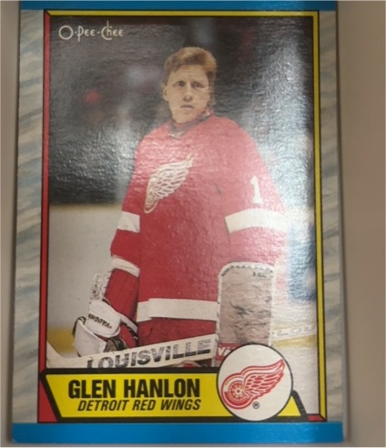 1989-90 O-Pee-Chee #144 Glen Hanlon — front