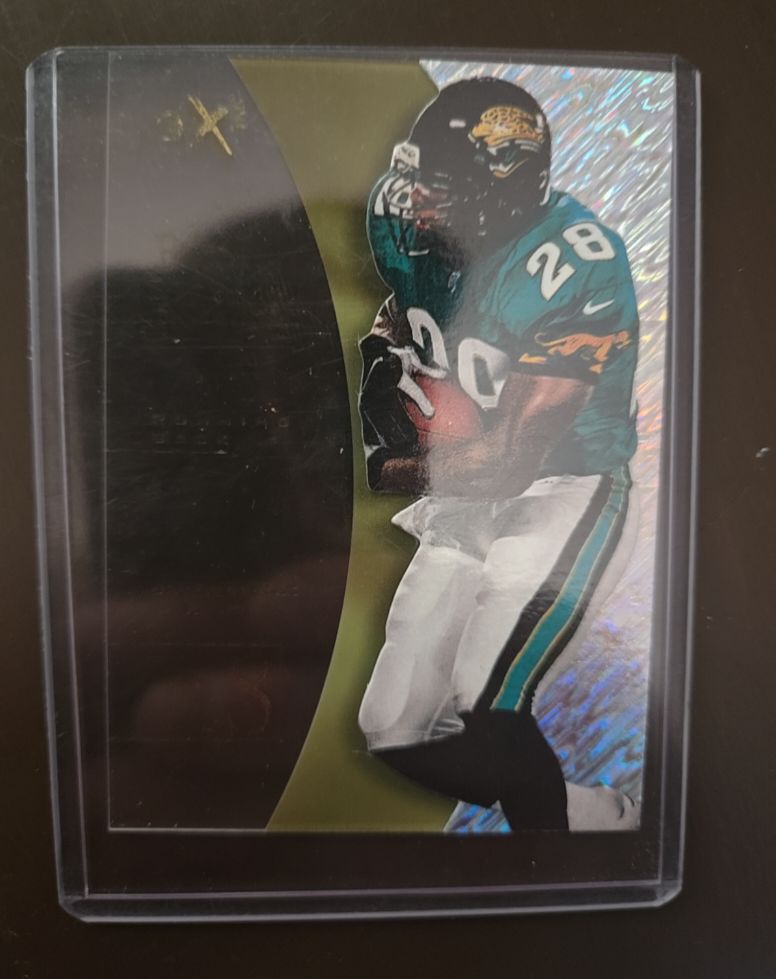 1998 E-X2001 #60 Fred Taylor RC — front
