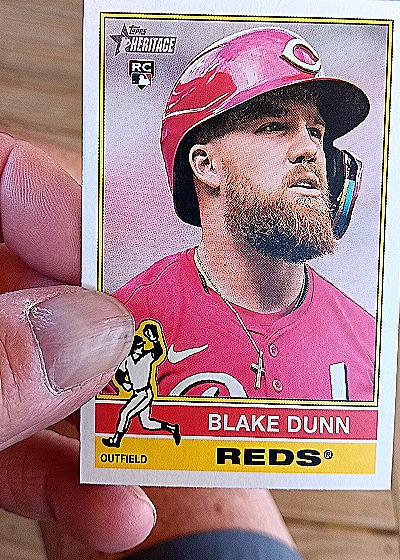 2025 Topps Heritage #51 Blake Dunn — front