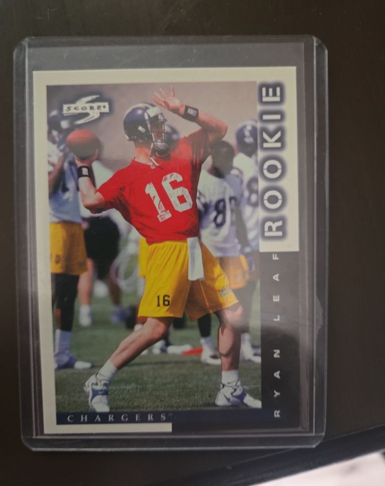 1998 Score #251 Ryan Leaf — front