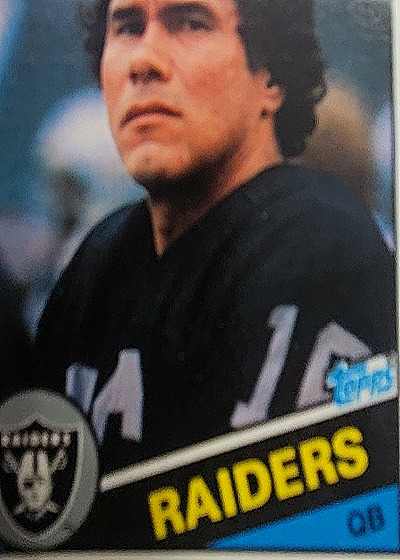 1984 Topps #114 Jim Plunkett — front