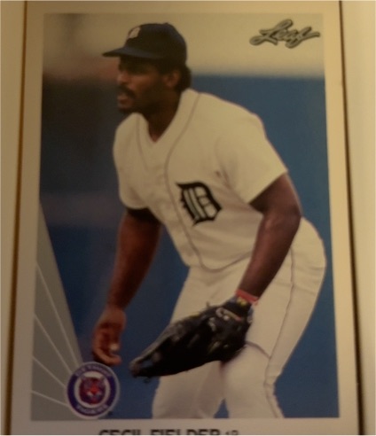 1990 Leaf #165 Cecil Fielder — front