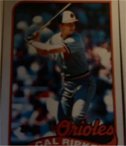 1989 Topps #250 Cal Ripken — front