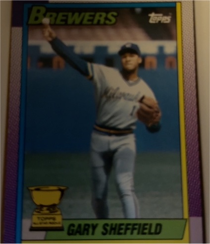 1990 Topps #718 Gary Sheffield — front