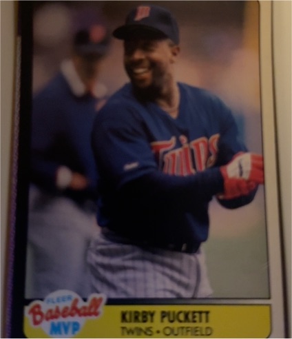 1990 Fleer Baseball MVP's #29 Kirby Puckett — front