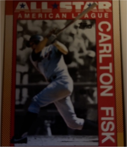 1990 Topps #392 Carlton Fisk — front