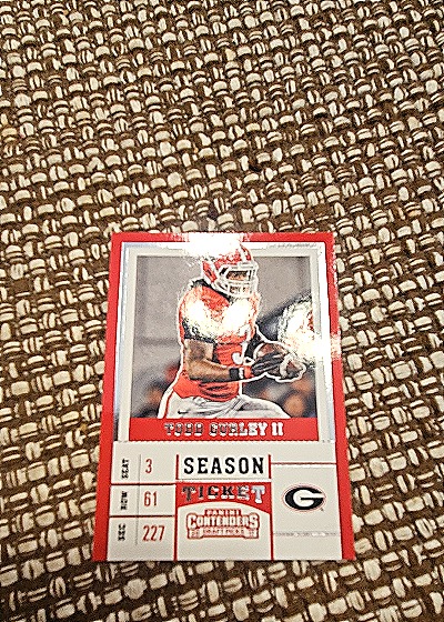 2017 Panini Contenders Draft Picks #227 Todd Gurley II — front