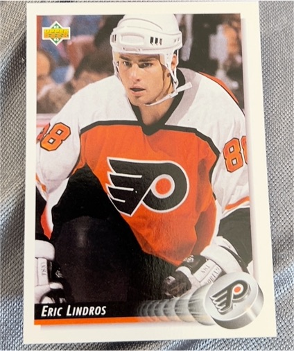 1992-93 Upper Deck #88 Eric Lindros — front
