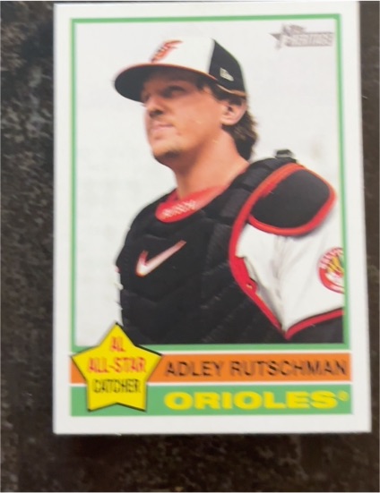 2025 Topps Heritage #294 Adley Rutschman — front