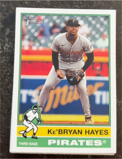 2025 Topps Heritage #360 Ke'Bryan Hayes — front