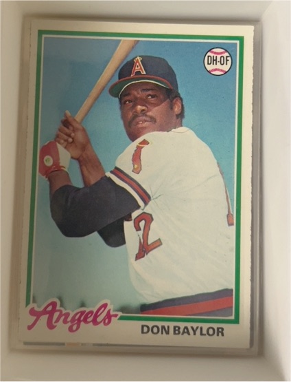 1978 Topps #48 Don Baylor — front
