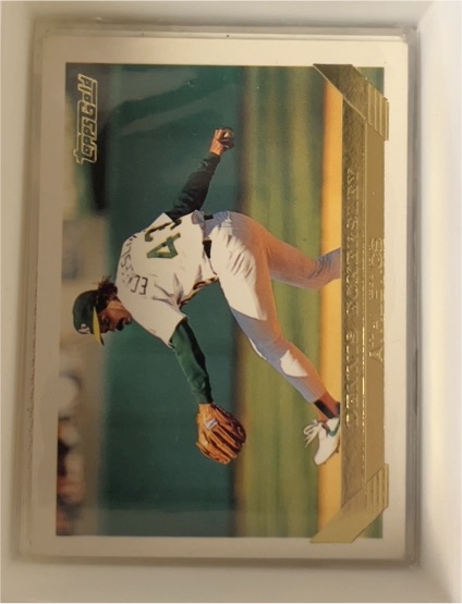 1993 Topps Gold #155 Dennis Eckersley — front
