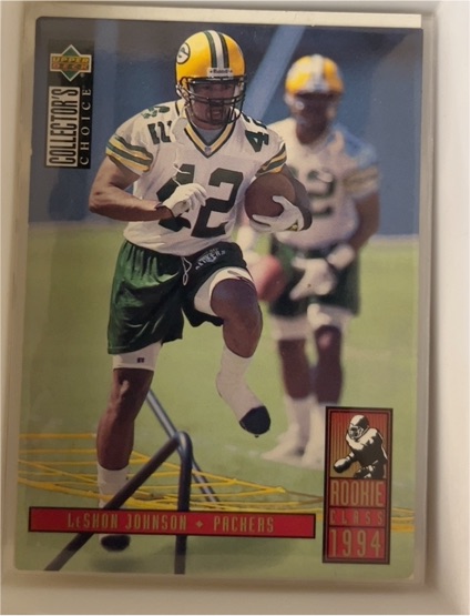 1994 Upper Deck Collector's Choice #21 LeShon Johnson — front