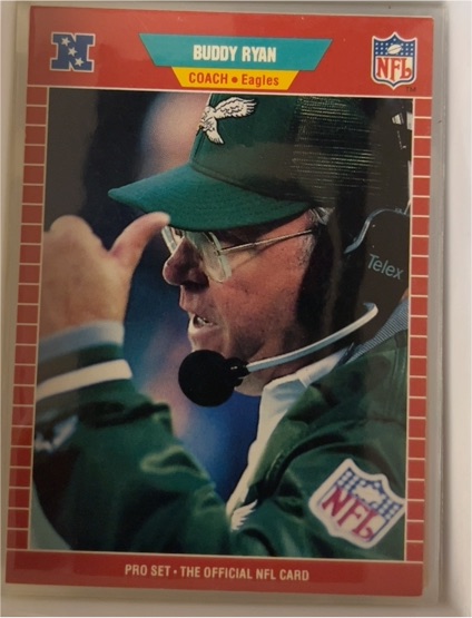 1989 Pro Set #327 Buddy Ryan — front