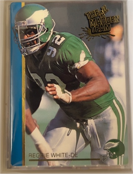 1991 Action Packed All-Madden #19 Reggie White — front