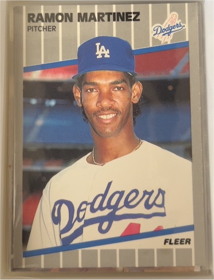 1989 Fleer #67 Ramon Martinez — front