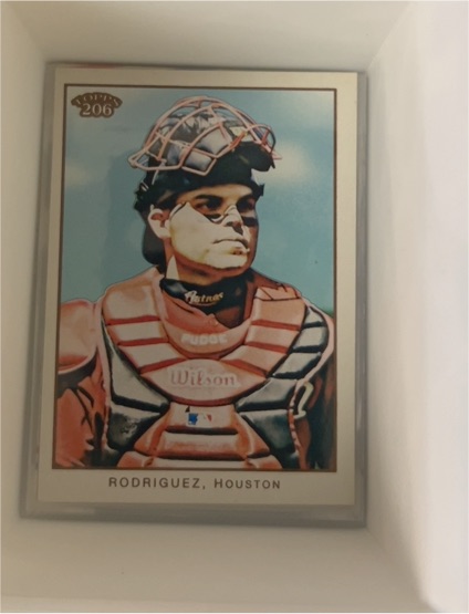 2009 Topps 206 #21 Ivan Rodriguez — front