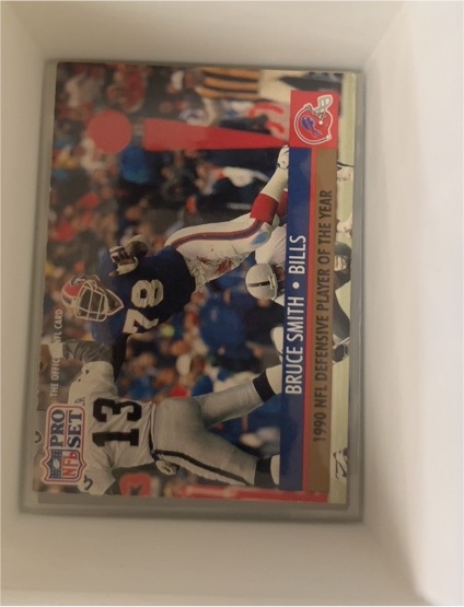 1991 Pro Set #6 Bruce Smith — front