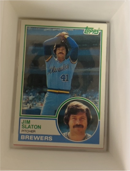 1983 Topps #114 Jim Slaton — front