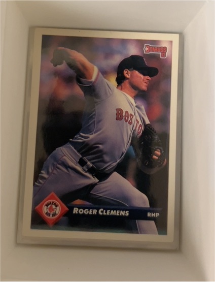 1993 Donruss #119 Roger Clemens Boston Red Sox — front