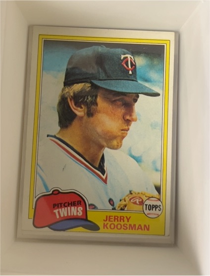 1981 Topps #476 Jerry Koosman — front