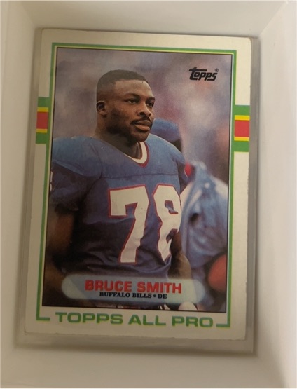 1989 Topps All Pro #44 Bruce Smith — front